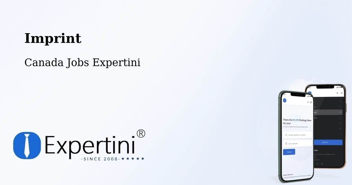 Imprint – Peel - Canada Jobs Expertini