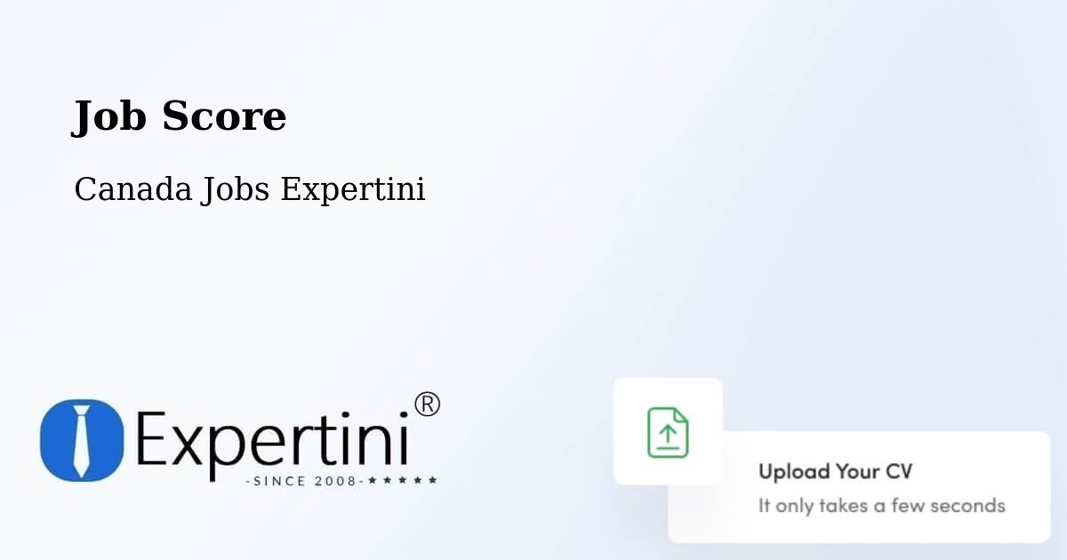 Job Score & Job Description Score Tool – Peel - Canada Jobs Expertini