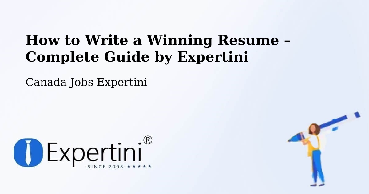 Resume Writing Guide for Job Seekers – Peel - Peel, Canada Jobs Expertini